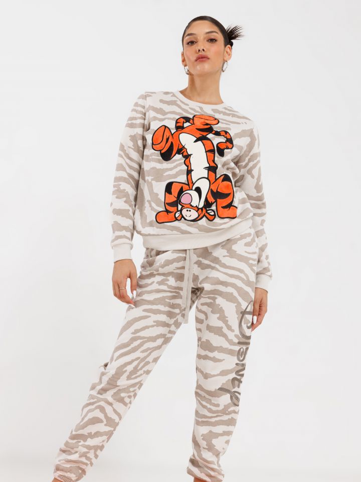 סט פיג׳מה פוטר סיומת רגלן פו