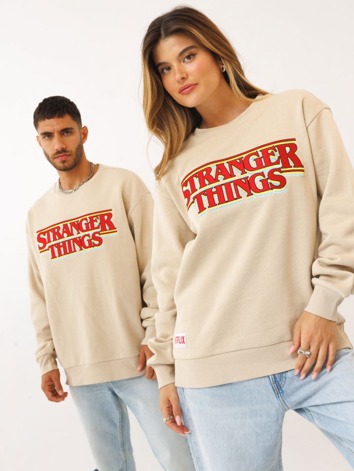 סווטשיט אוברסייז STRANGER THINGS