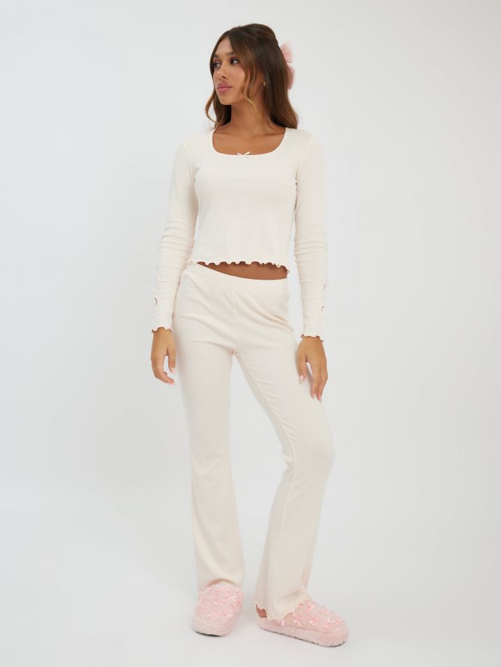 סט פיג׳מה ריב קאט אאוט