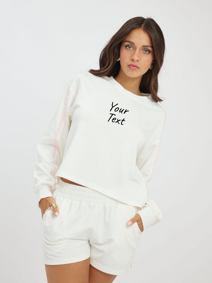 סט פיג׳מה פרנץ׳ טרי רך