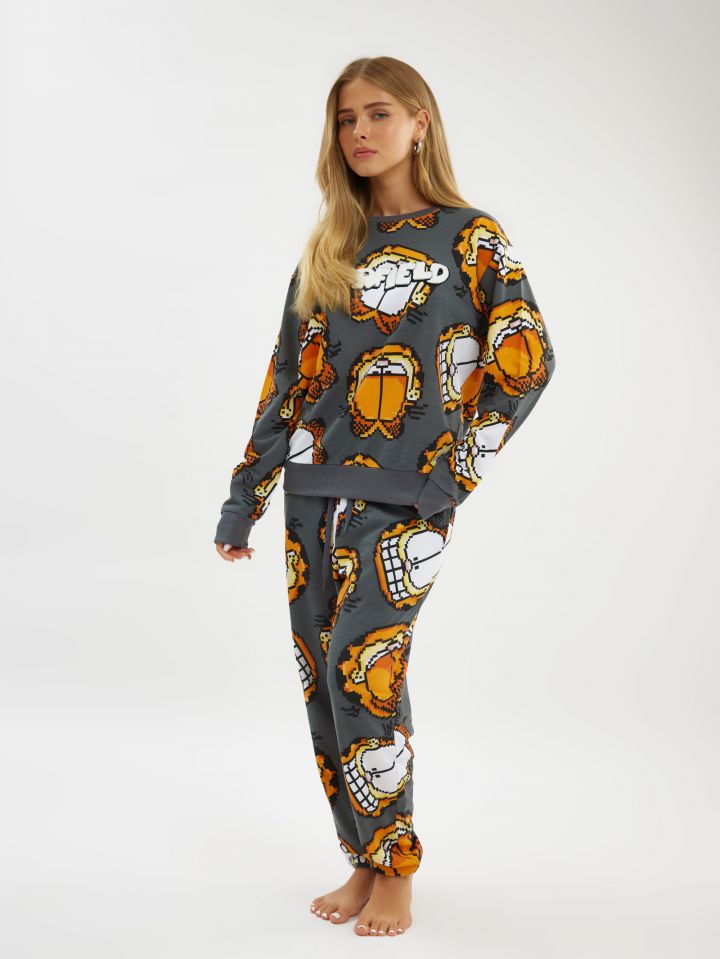 סט פיג׳מה יוניסקס גארפילד