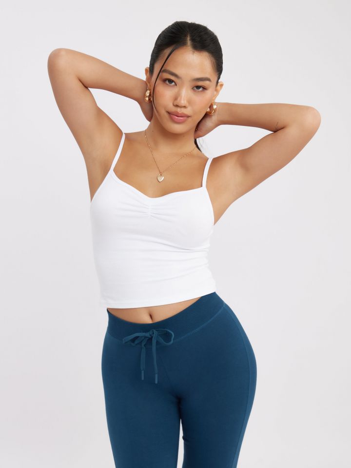 גופיית ספגטי קרופ