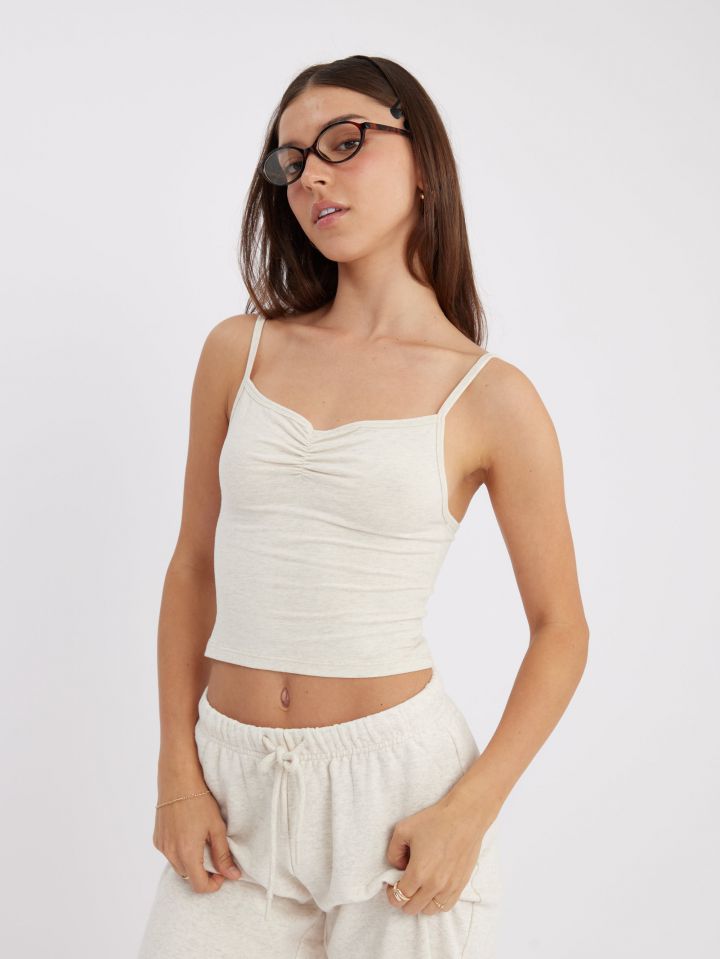 גופיית ספגטי קרופ