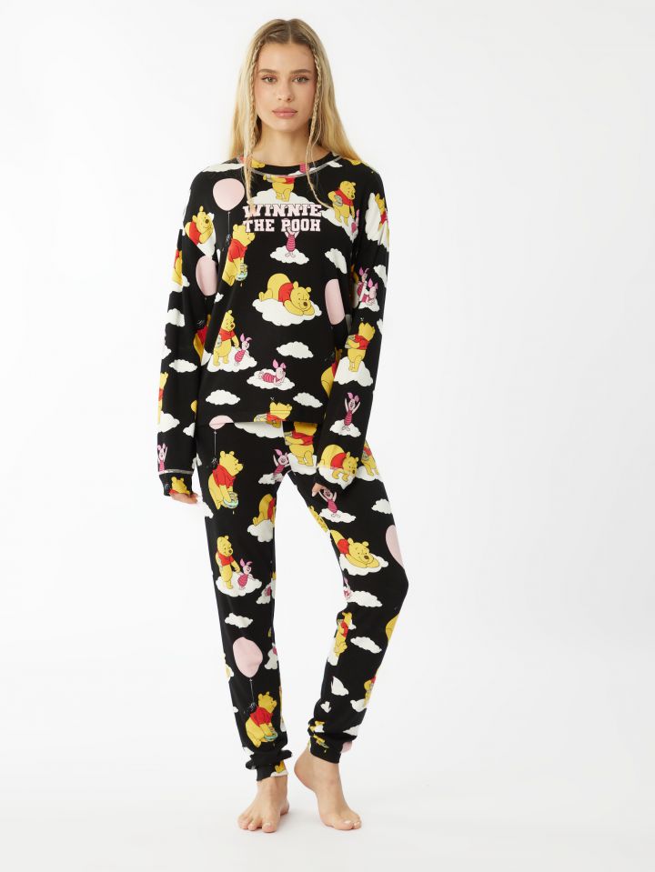 סט פיג׳מה סופט פו הדב