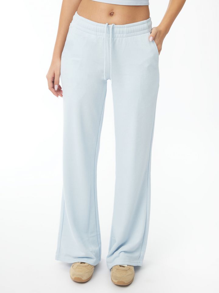 מכנסי פרנץ׳ טרי רחבים