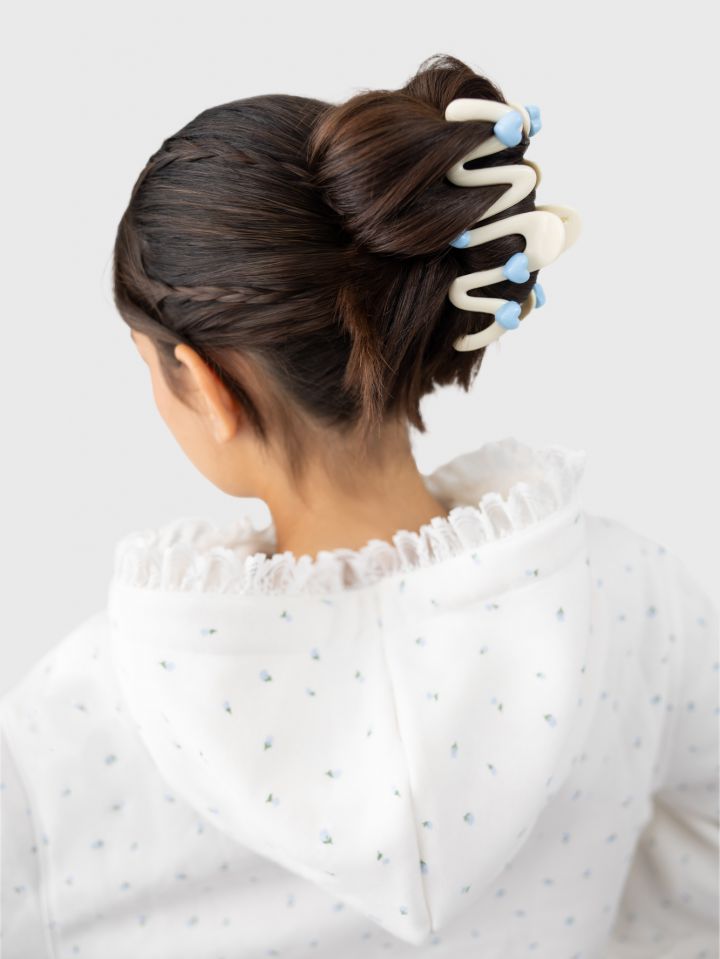 קליפס לשיער לבבות/פפיון