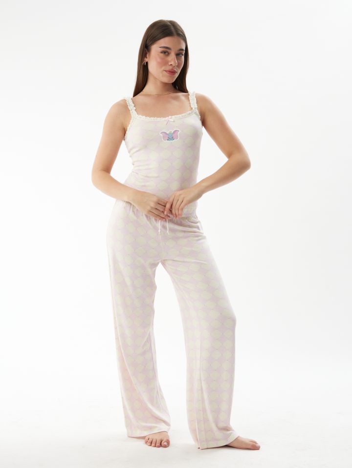 סט פיג׳מה רך דמבו