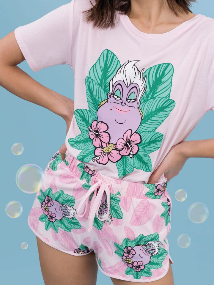 סט פיג’מה אורסולה LIL MERMAID