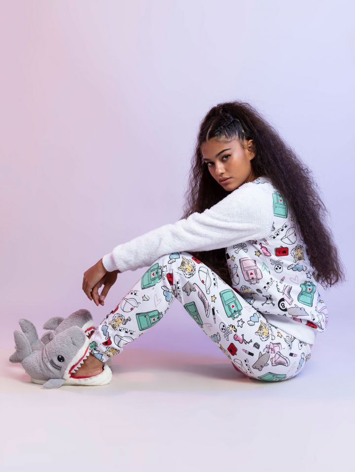 סט פיג’מה פוטר & פלאפי ALWAYS MOODY