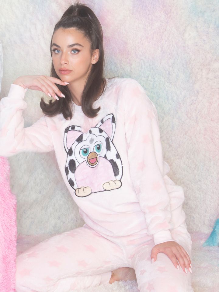 סט פיג’מה פרוותי FURBY MANIA