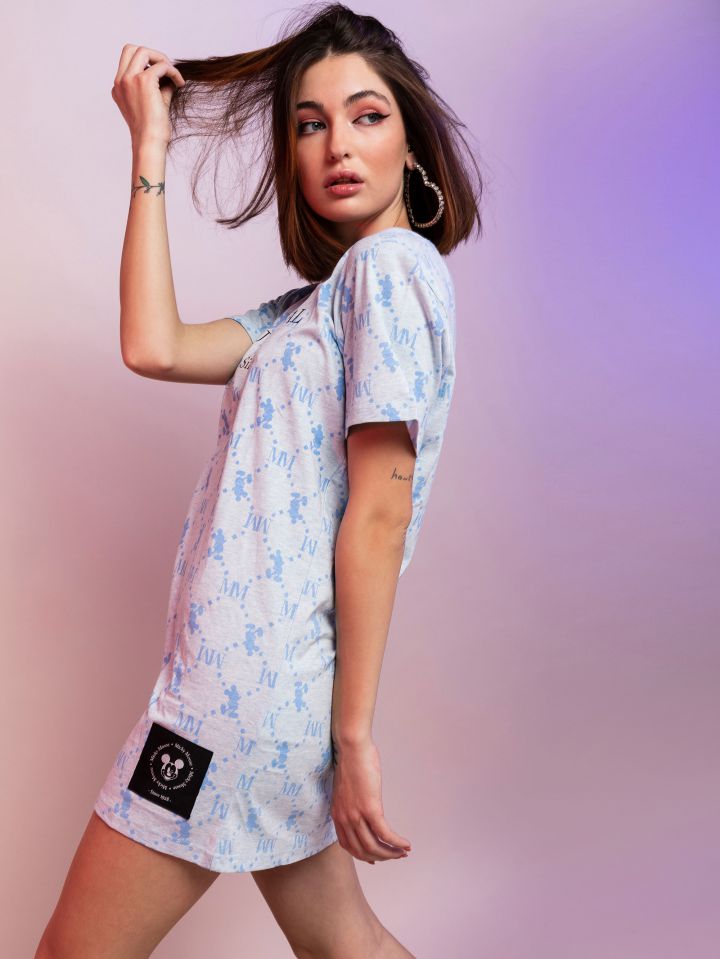 חולצת ביג טי מיקי SASS & CLASS