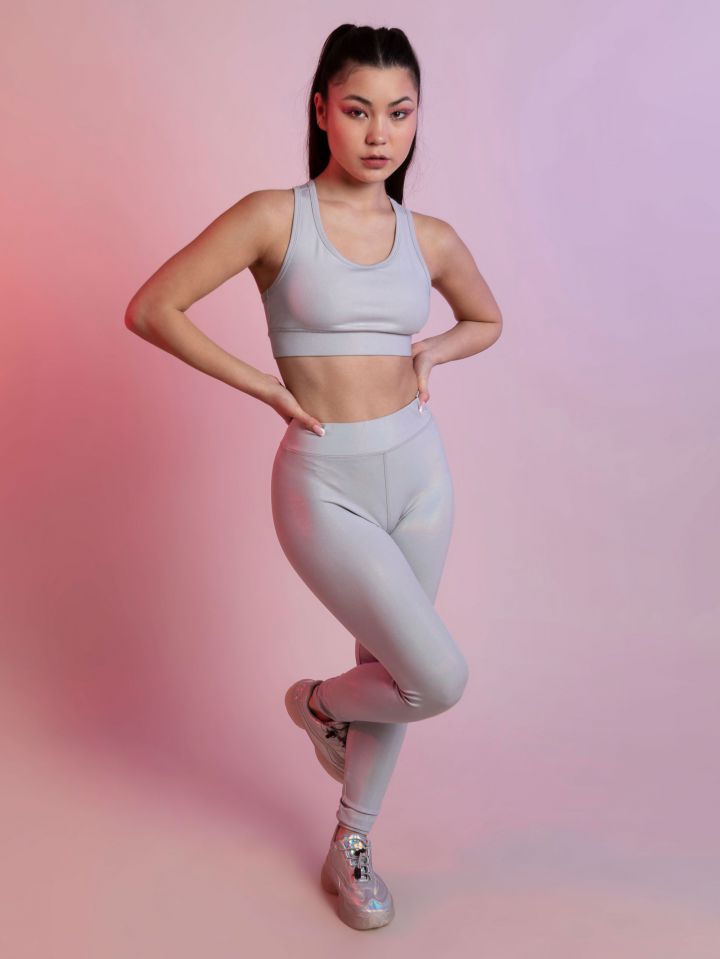 מכנסי ספורט הולוגרפיים NEVERLAND