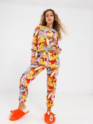 סט פיג׳מה פוטר סיומת רגלן פו