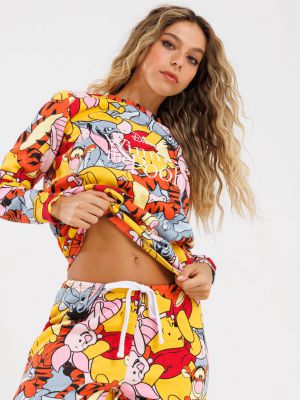 סט פיג׳מה פוטר סיומת רגלן פו