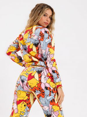 סט פיג׳מה פוטר סיומת רגלן פו