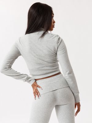 ג׳קט קרופ כותנה לייקרה