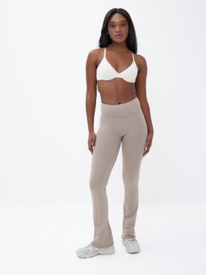 מכנסי פלייר כותנה לייקרה