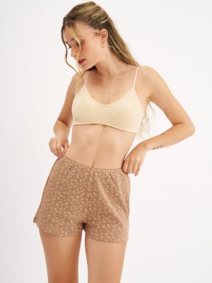 מכנסון בוקסר וופל פרחוני