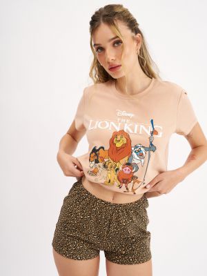 סט פיג׳מה קצר מלך האריות