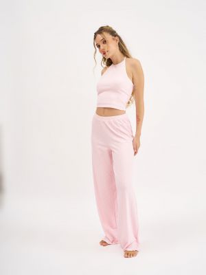 סט פיג׳מה קולר פרחוני