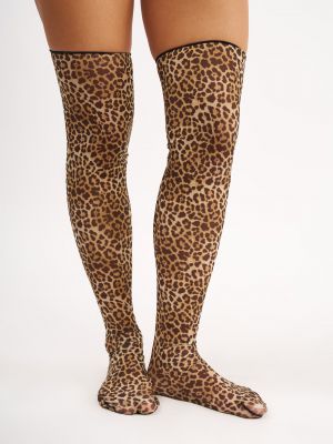 גרבי ברך מנומרות מש