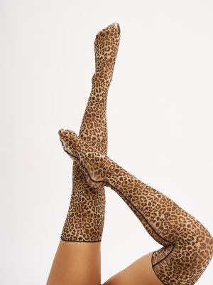 גרבי ברך מנומרות מש