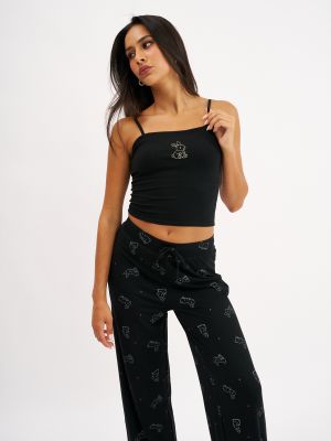 סט פיג׳מה גופיה ארנבונים