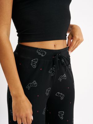 סט פיג׳מה גופיה ארנבונים