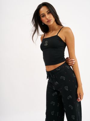 סט פיג׳מה גופיה ארנבונים