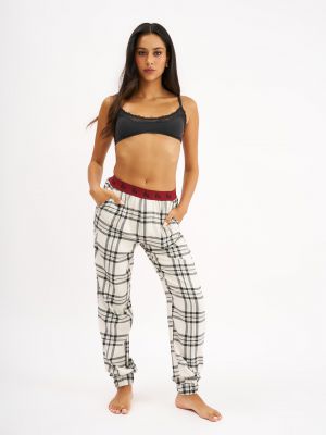 מכנסי בוקסר ארוכים פלנל יוניסקס