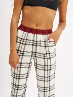 מכנסי בוקסר ארוכים פלנל יוניסקס