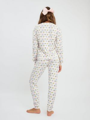 סט פיג׳מה ארוך פו הדב