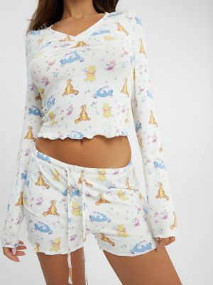 סט פיג׳מה ריב פו הדב