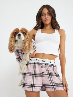 טופ לחיית מחמד פלנל