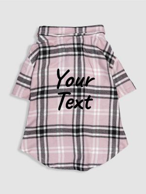 טופ לחיית מחמד פלנל