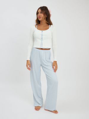 סט פיג׳מה קרדיגן ריב