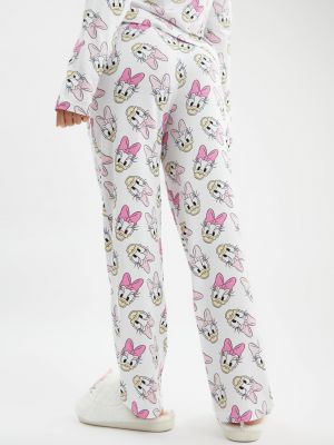 סט פיג׳מה מכופתרת דייזי דאק