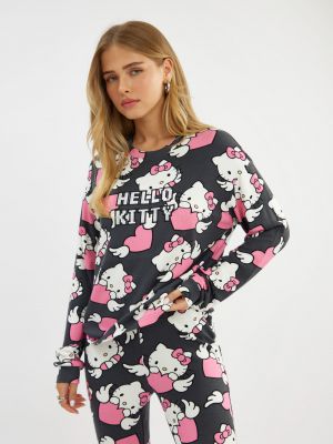 סט פיג׳מה ארוך הלו קיטי
