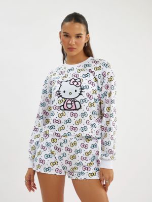 סט פיג׳מה פרנץ׳ טרי הלו קיטי