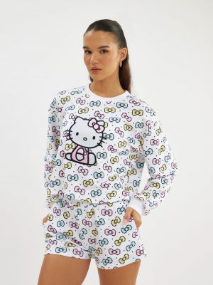 סט פיג׳מה פרנץ׳ טרי הלו קיטי