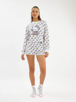 סט פיג׳מה פרנץ׳ טרי הלו קיטי