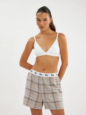 מכנסי בוקסר פלנל יוניסקס