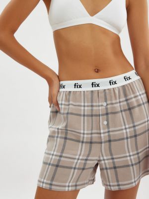 מכנסי בוקסר פלנל יוניסקס