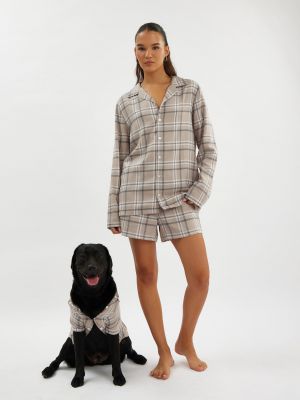 טופ לחיית מחמד פלנל