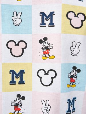 סט פיג’מה מכופתרת מיקי מאוס