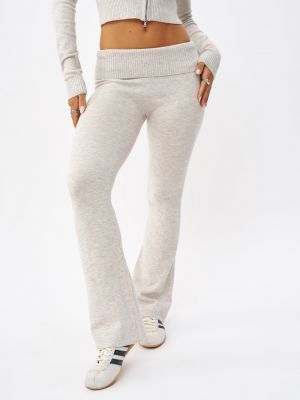 מכנסי סריג מתרחבים