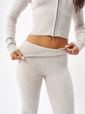 מכנסי סריג מתרחבים