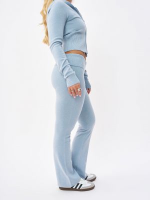 מכנסי סריג מתרחבים