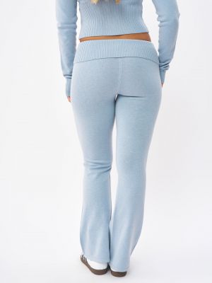 מכנסי סריג מתרחבים