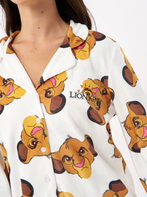 סט פיג׳מה קטיפה מלך האריות